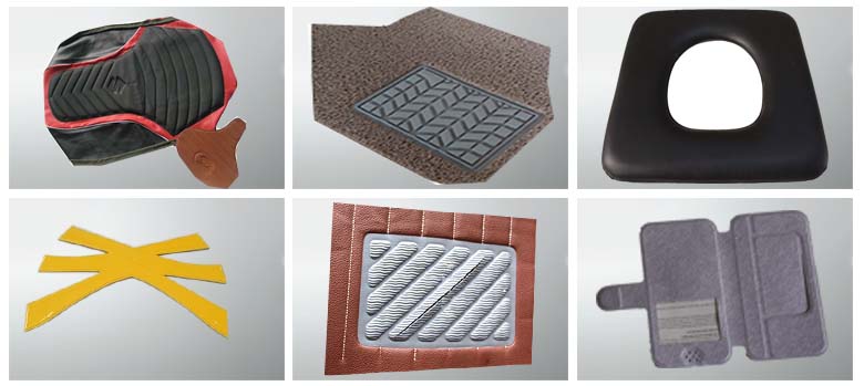 汽車腳墊壓花機樣品 汽車腳墊壓花機樣品